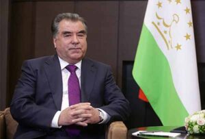 Президент Республики Таджикистан Эмомали Шарипович Рахмон