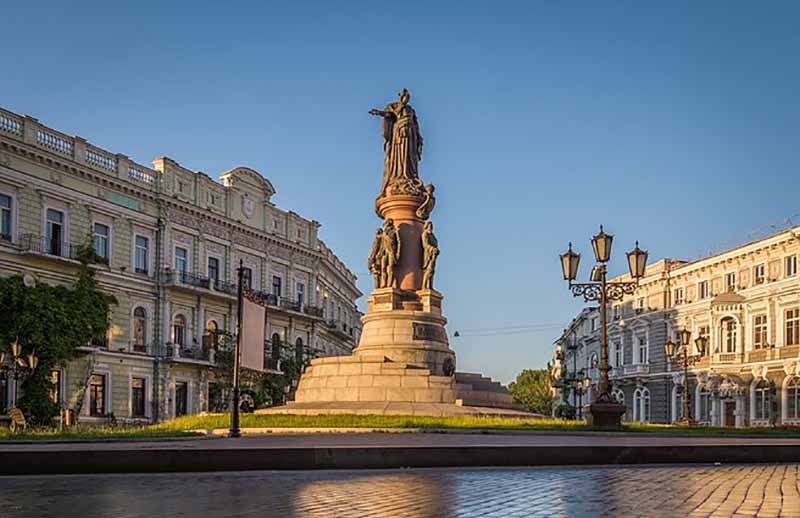 Памятника Екатерине II в Одессе