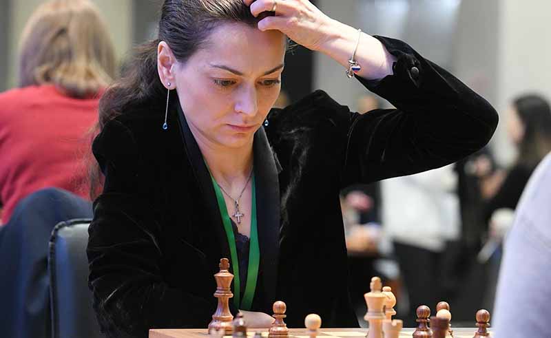 Российская шахматистка Александра Костенюк