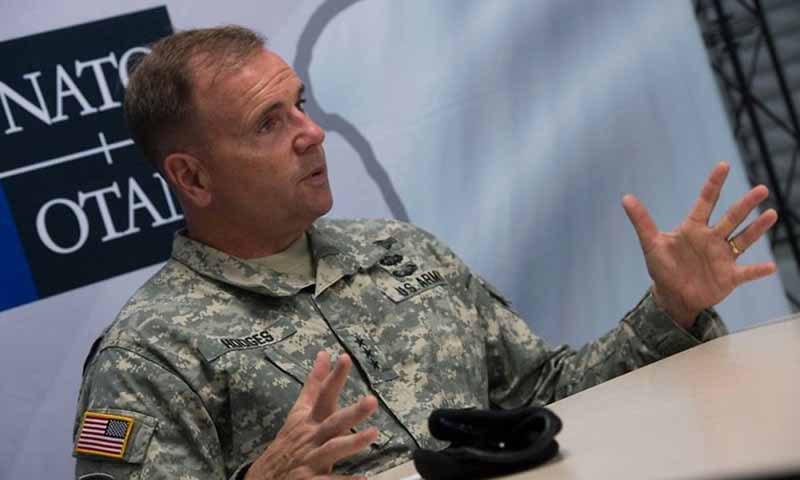 Экс-командующий армии США в Европе генерал Бен Ходжес