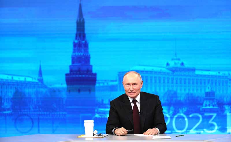Прямая линия и большая пресс-конференция с Владимиром Путиным. 14.12.2023.