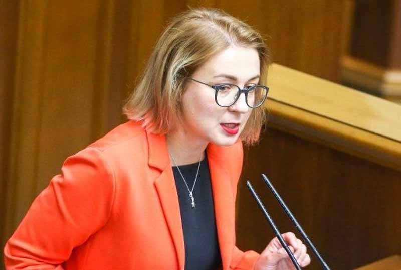 Депутат Верховной рады Украины Ирина Совсун (партия Голос)