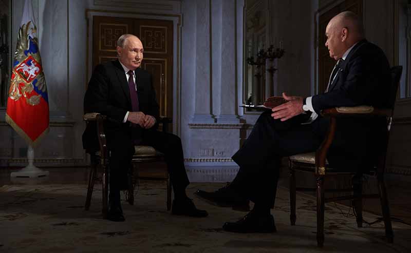 Всеобъемлющее интервью Президента РФ В.В. Путина 13 марта 2024 года.